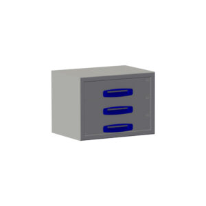 Ladekast - Breedte 0507 mm - Hoogte 375 mm - Diepte 360 mm - 3 laden