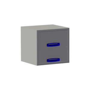 Ladekast - Breedte 0507 mm - Hoogte 480 mm - Diepte 460 mm - 2 laden