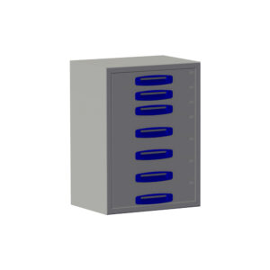 Ladekast - Breedte 0507 mm - Hoogte 690 mm - Diepte 360 mm - 7 laden