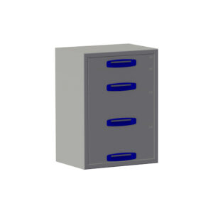 Ladekast - Breedte 0507 mm - Hoogte 690 mm - Diepte 360 mm - 4 laden