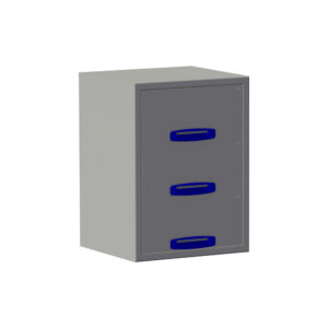 Ladekast - Breedte 0507 mm - Hoogte 690 mm - Diepte 460 mm - 3 laden