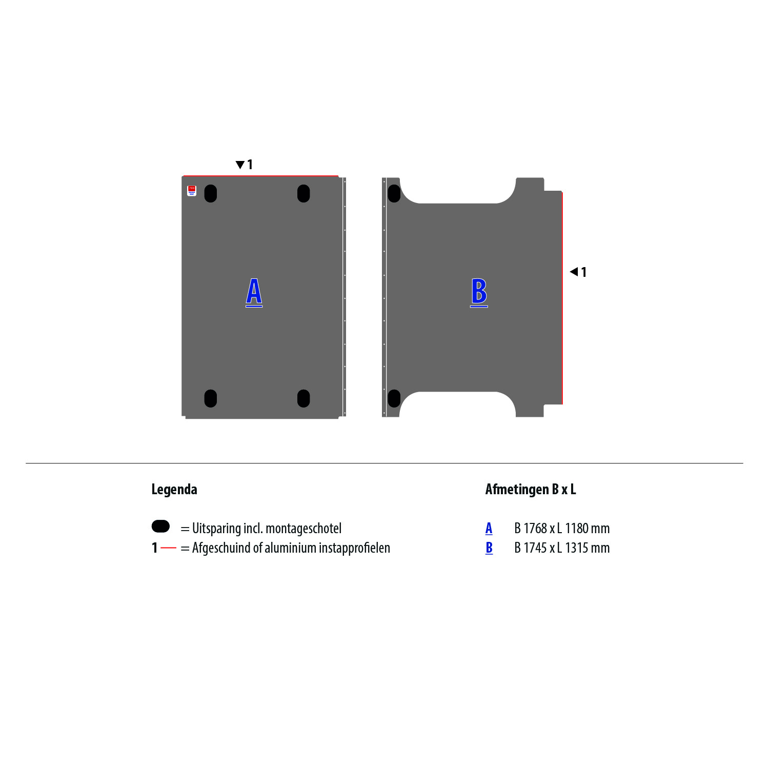 Vloerplaat Nissan Interstar L1H2 - Ontdek hoogwaardige Zevim laadvloeren Berkenmultiplex met antislip topcoating voor Nissan Interstar bedrijfswagens.
