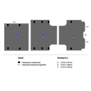 Vloerplaat Nissan Interstar L4H2 RWD EL - Ontdek hoogwaardige Zevim laadvloeren Berkenmultiplex met antislip topcoating voor Nissan Interstar bedrijfswagens.