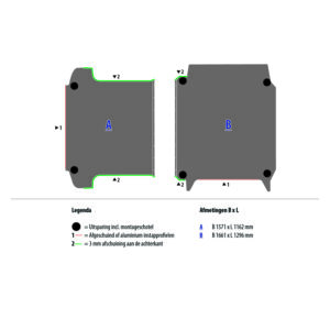 Vloerplaat Volkswagen Transporter 6.1 L1H1 (vanaf Bj 2015) - Ontdek hoogwaardige Zevim laadvloeren Berkenmultiplex met antislip topcoating voor Volkswagen Transporter bedrijfswagens.