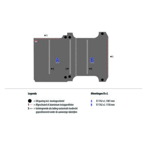 Vloerplaat Mercedes Sprinter L1H2 RWD EL (vanaf Bj 2018) van Berkenmultiplex met antislip topcoating